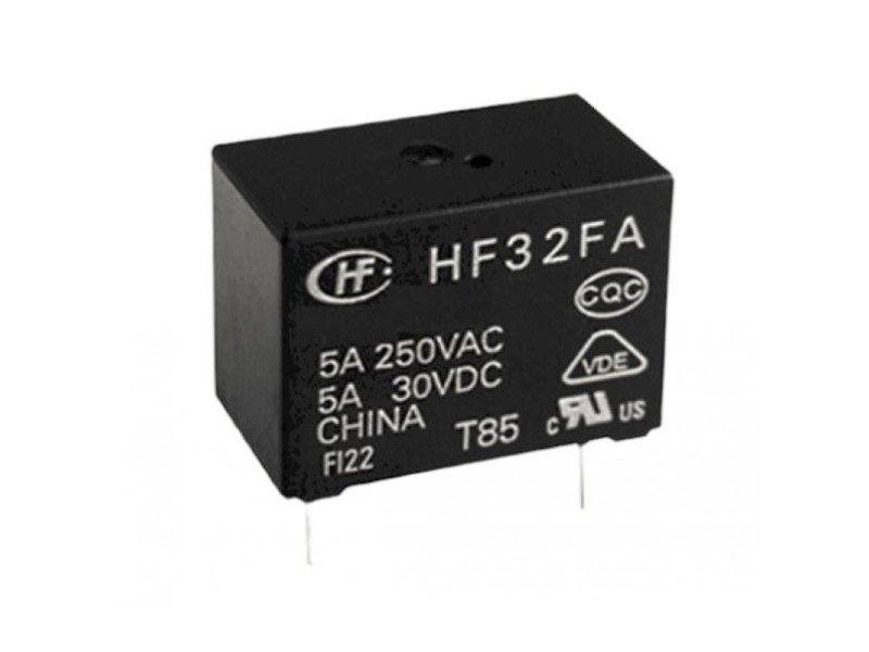 Hongfa 18V 5A DC HF32FA/018-HSL 4 Pin SPST Miniature Power Relay