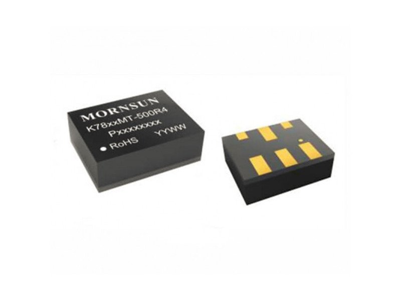 K7809MT-500R4 Mornsun +9V/-9V Output DC-DC Converter 0.5W Power Supply Module - Ultra Small DFN SMD Package