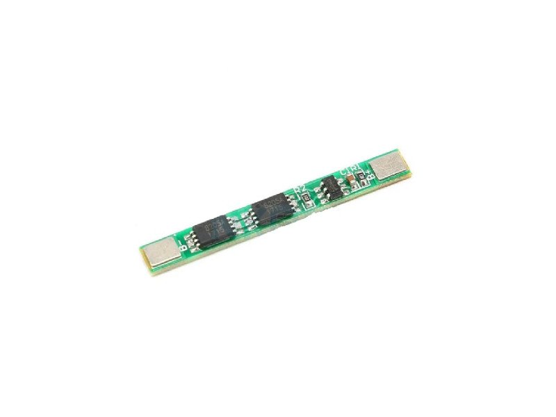 1S 3.7V 8A 2MOS BMS Li-ion 18650 Battery Protection Board