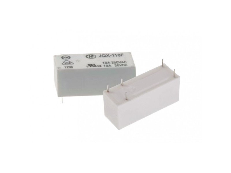 Hongfa 12V 10A DC JQX118F/012-1ZS1G Series 5 Pins SPDT High Power Relay