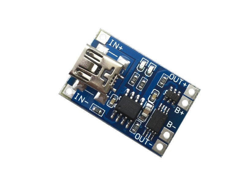 TP4056 1A Li-ion lithium Battery Charging Module With Current Protection - Mini USB