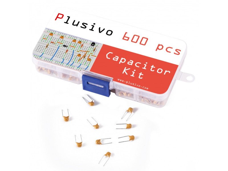 Plusivo Ceramic Capacitor Assortment Kit