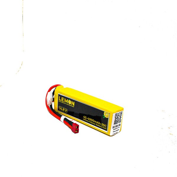 Lemon 4000mAh 4S 25C/50C Lithium Polymer Battery Pack