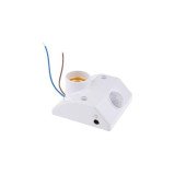 Lamp Base Standard E27 Socket AC 170-250V Infrared Sensor PIR Motion Detector Automatic Wall Light Holder 