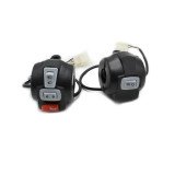 Electric tricycle horn direction head light three function combination switch