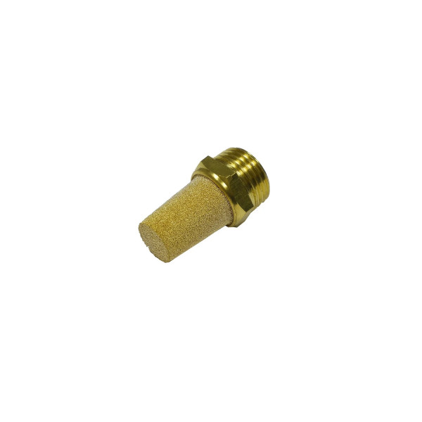 BSL – 02 (1/4″ BSP (M) Brass Air Silencer)
