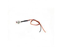 12-18V 5MM Red LED Metal Indicator Light with 20CM Cable (Pack of 5)