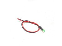 5-9V 5MM Green LED Indicator with Cable (Pack of 5)