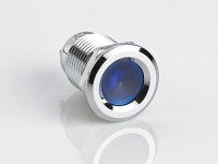 Blue 10-24V 12mm LED Metal Indicator Light