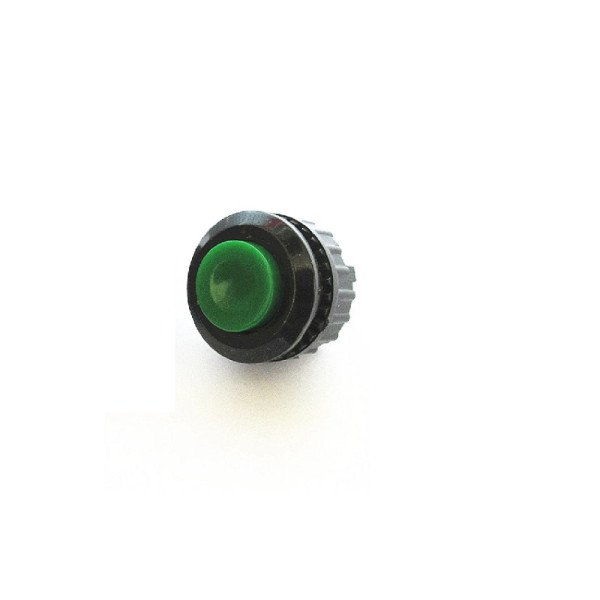 Green DS-501 2PIN 14MM Thread Momentary Self- Reset Push Button Switch Press Off-NC