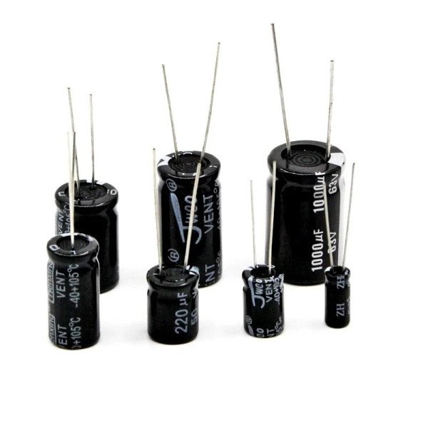 120 uF 450V Electrolytic Through Hole Capacitor (Pack of 5)