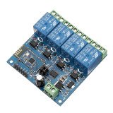 DC 12V Bluetooth 4, Channels Relay Module, Internet Smart Remote, Control Mobile Phone, Switch Wireless Relay