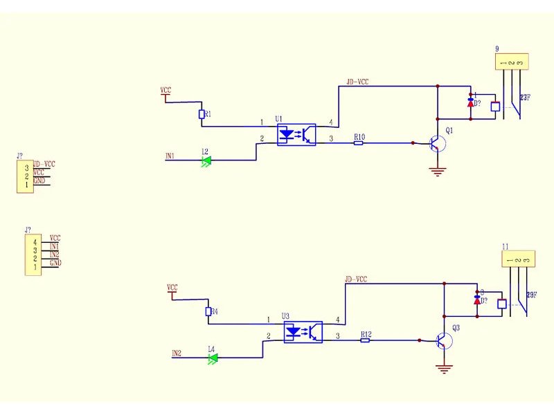 5V Dual Channel Relay Module with Optocoupler