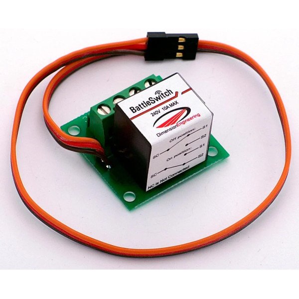 BattleSwitch radio controlled 10A relay (Dimension Engineering)
