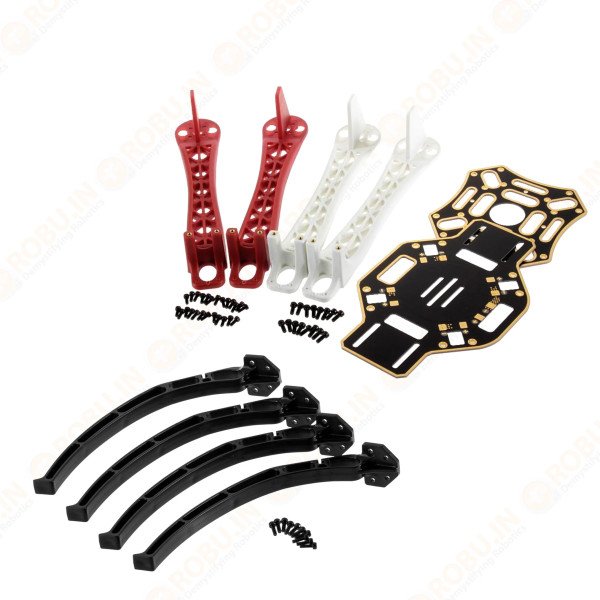 Q450 Quadcopter Frame(PCB Version with Integrated PCB) + Plastic Landing Gear Combo Kit