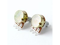 100K Ohm 3Pin 15mm Shaft Potentiometer (Pack of 3)