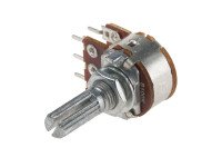 100kΩ 0.2W 6 Pin 2 Gang Rotary Carbon Potentiometer (15mm)