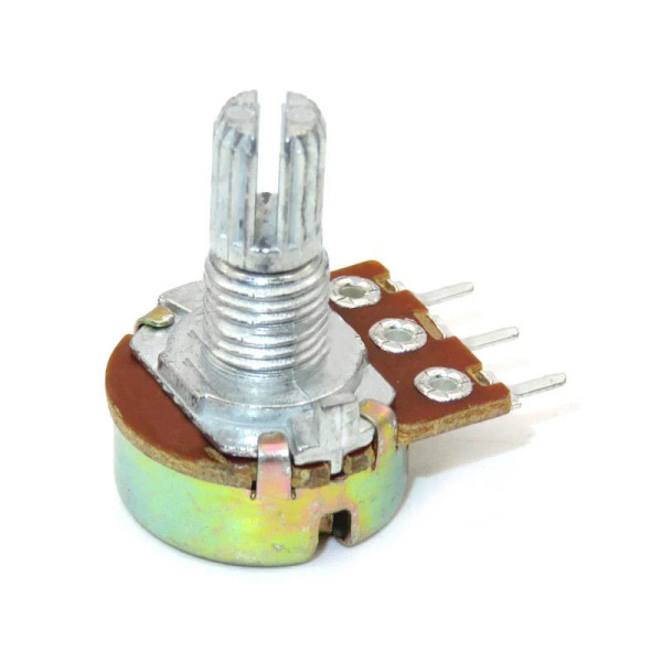 10K Ohm 3Pin 15mm Shaft Potentiometer (Pack of 3)