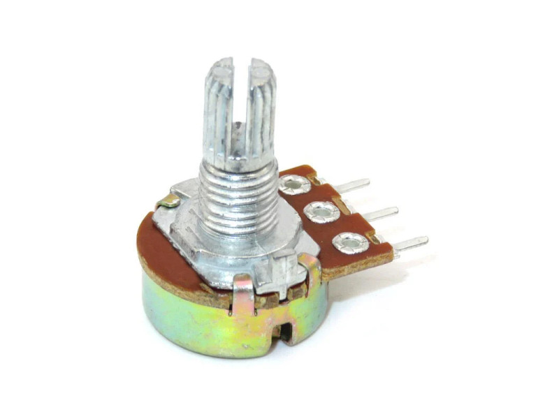 10K Ohm 3Pin 15mm Shaft Potentiometer (Pack of 3)