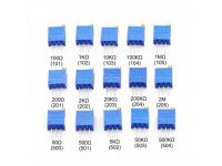 3296W Potentiometers assorted Kit- 15 Type