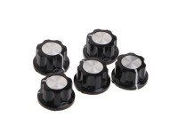 MF-A04 Potentiometer Knob Cap for 6 mm Shaft- 5 Pcs.