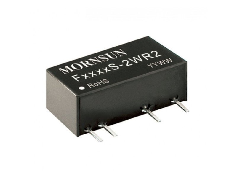 F2405S-2WR2 Mornsun 24V to 5V DC-DC Converter 2W Power Supply Module - Miniature SIP Package