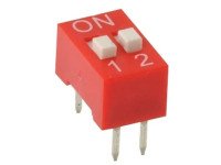 2 Way Slide Switch 2.54mm Pitch (Pack of 5)