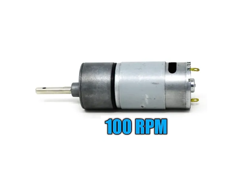 RS 555 100RPM DC 12-24v Powerful Gear Motor