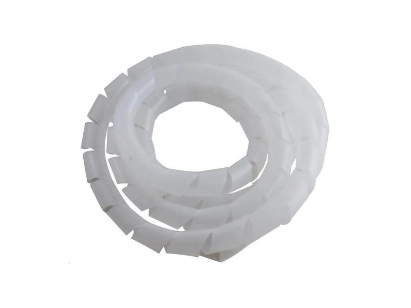 3mm Spiral Wrapping Band White 2M for Wires