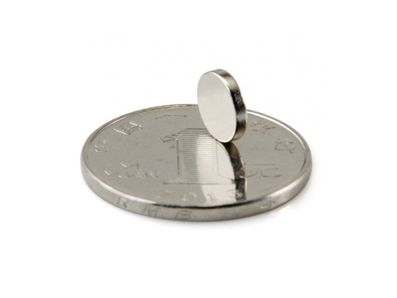 8mm x 1.5mm (8x1.5 mm) Neodymium Disc Strong Magnet